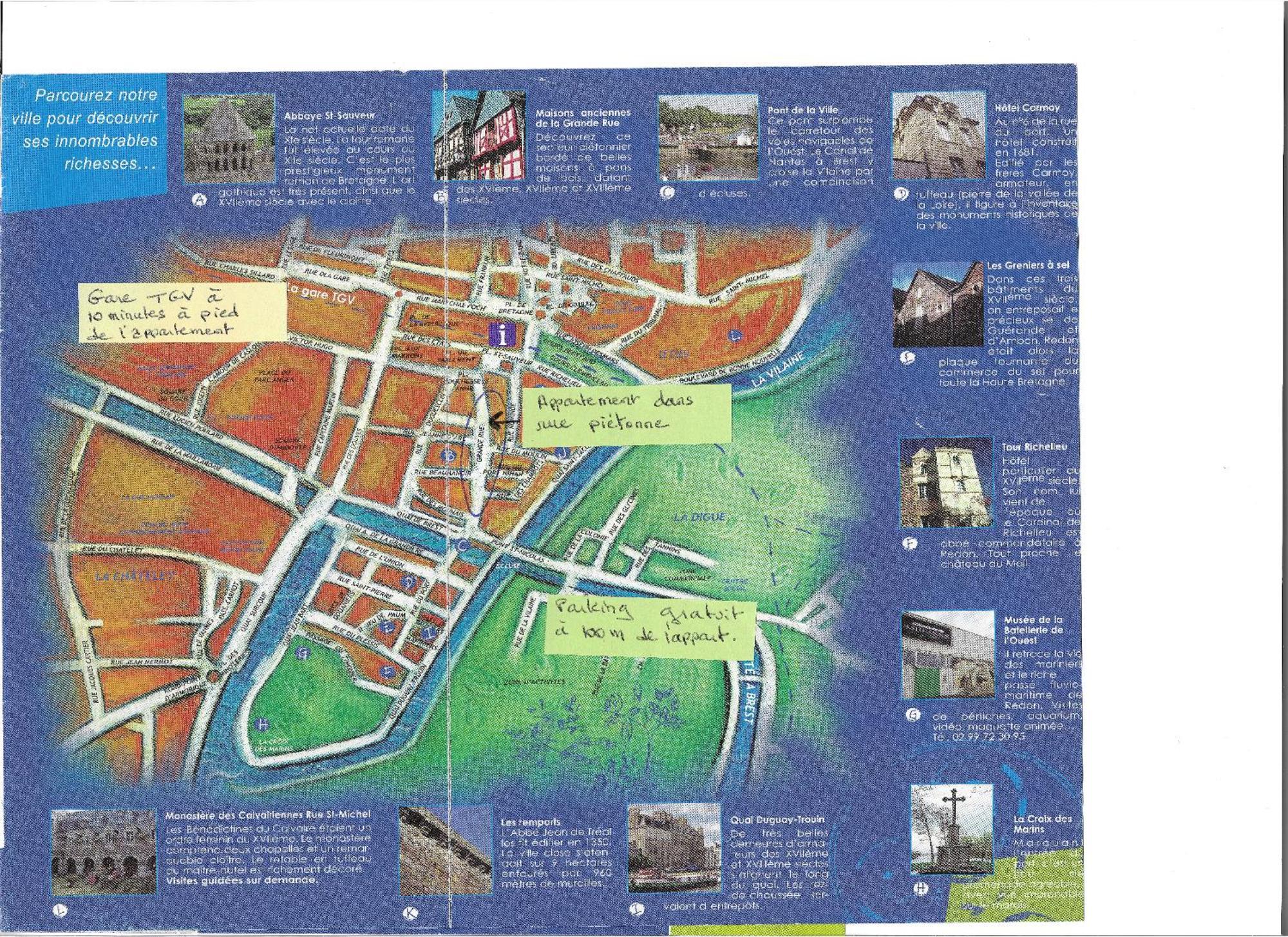 Spacieux T3 Lumineux Dans Quartier Historique Avec Wifi ريدون المظهر الخارجي الصورة
